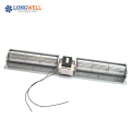 48mm Double Blower 220v 115V  electric fireplace heater fan tangential fan blower air curtain cross flow fan